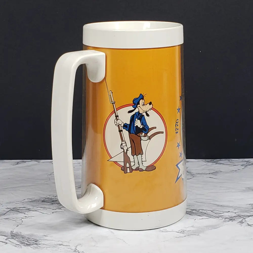 1976 Disneyland America On Parade Thermo-Serv Tumbler Vintage Collectibles