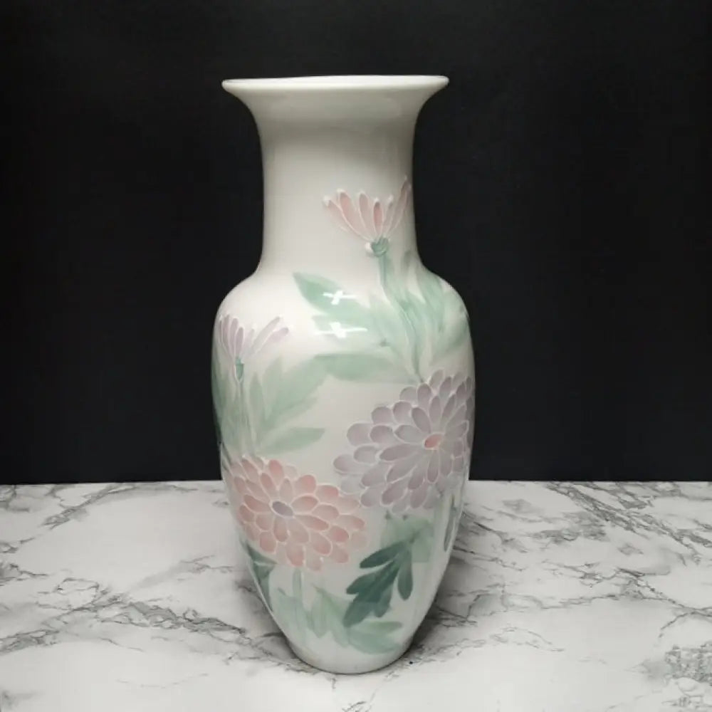 Andrea Hand Painted Japanese Porcelain Vase ( Vintage ) Decor