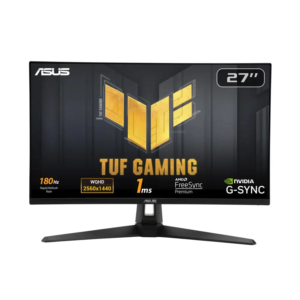 Asuaa Asus Tuf Gaming 27ββ 1440P Hdr Monitor (Vg27Aq3A) - Qhd (2560X1440) 180Hz 1Ms Fast Ips
