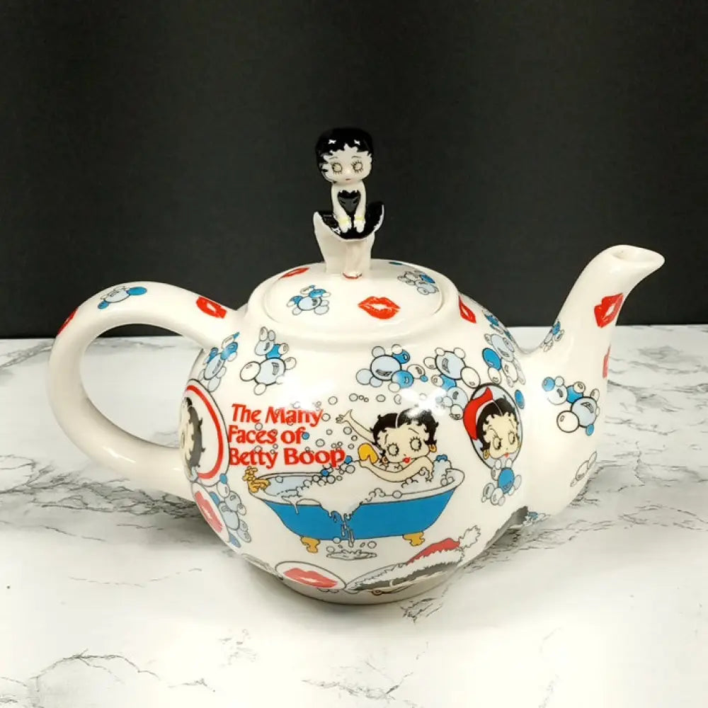 Betty Boop Teapot Porcelain Vintage Decor