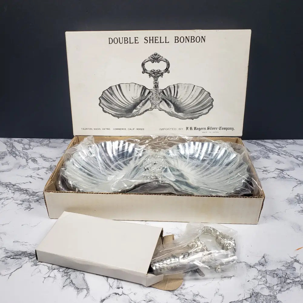 Bon Tray New Silver Plated Vintage Decor