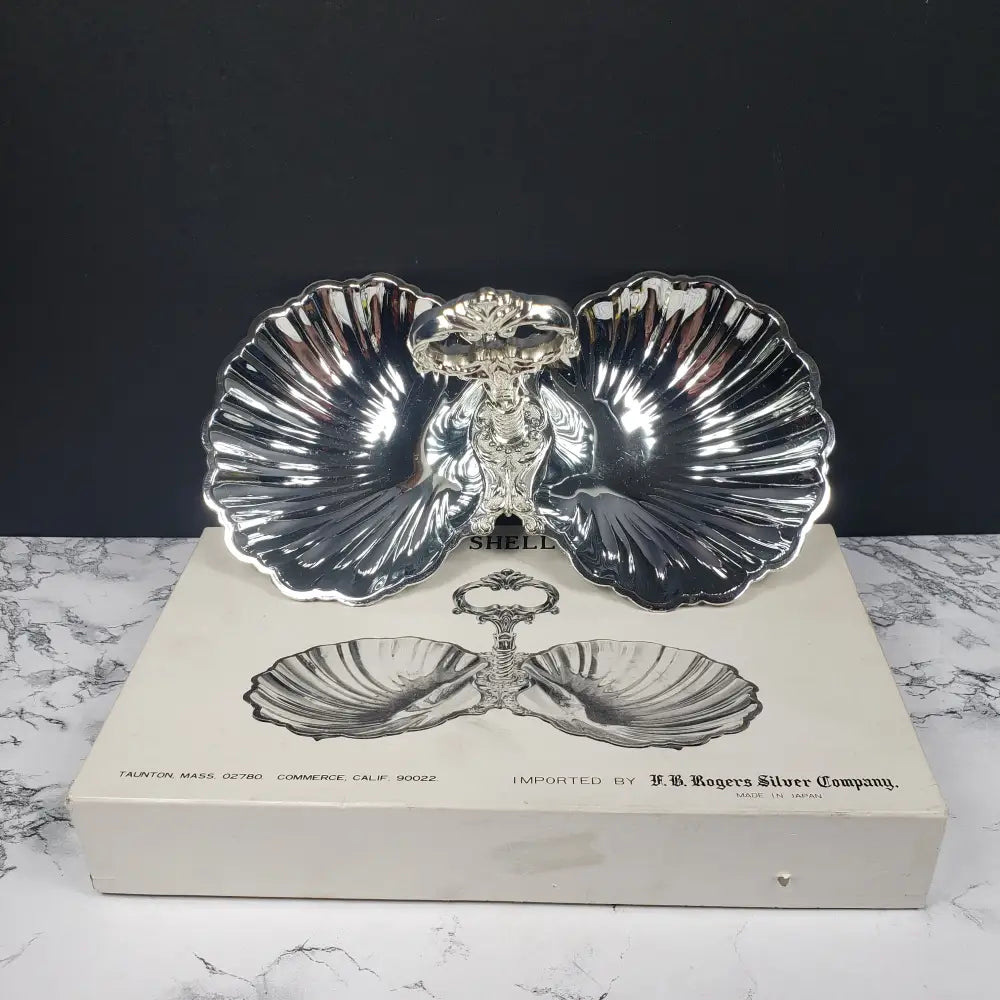 Bon Tray New Silver Plated Vintage Decor