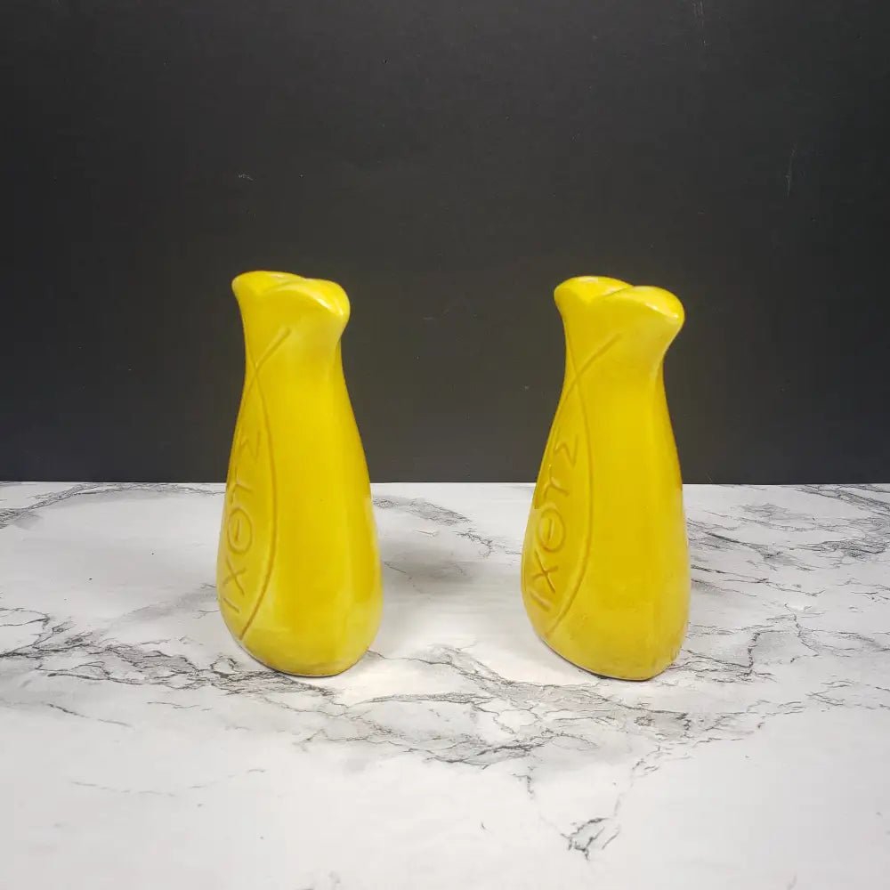 Christian Salt Pepper Shakers Vintage Decor