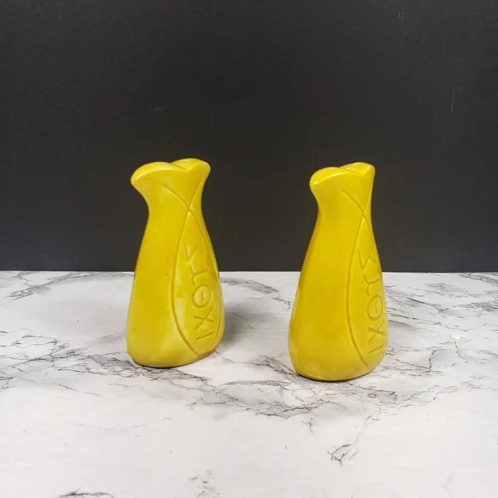 Christian Salt Pepper Shakers Vintage Decor