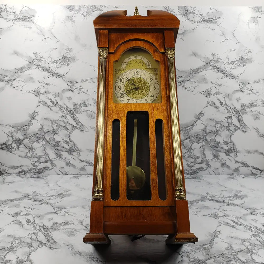 Clock United Wall Mantle Electric Grandfather Style Vintage Clocks