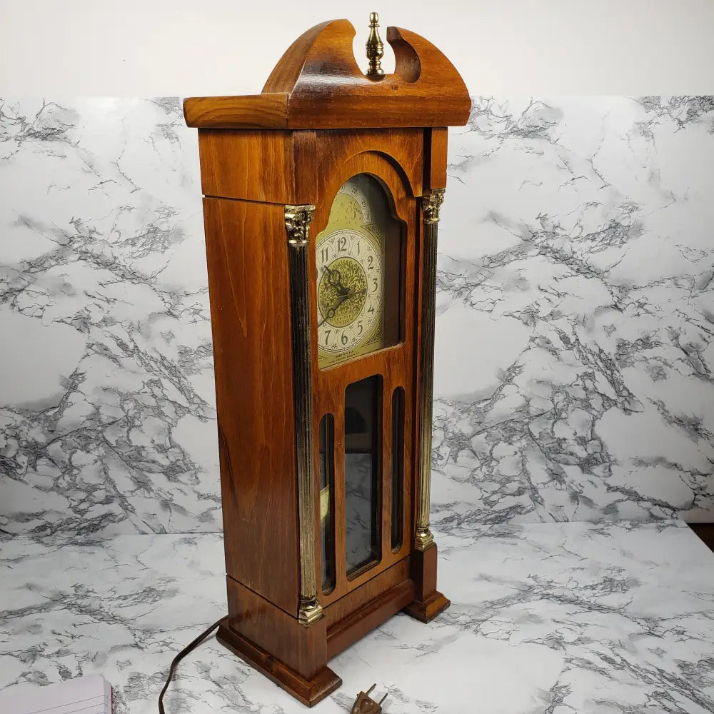 Clock United Wall Mantle Electric Grandfather Style Vintage Clocks