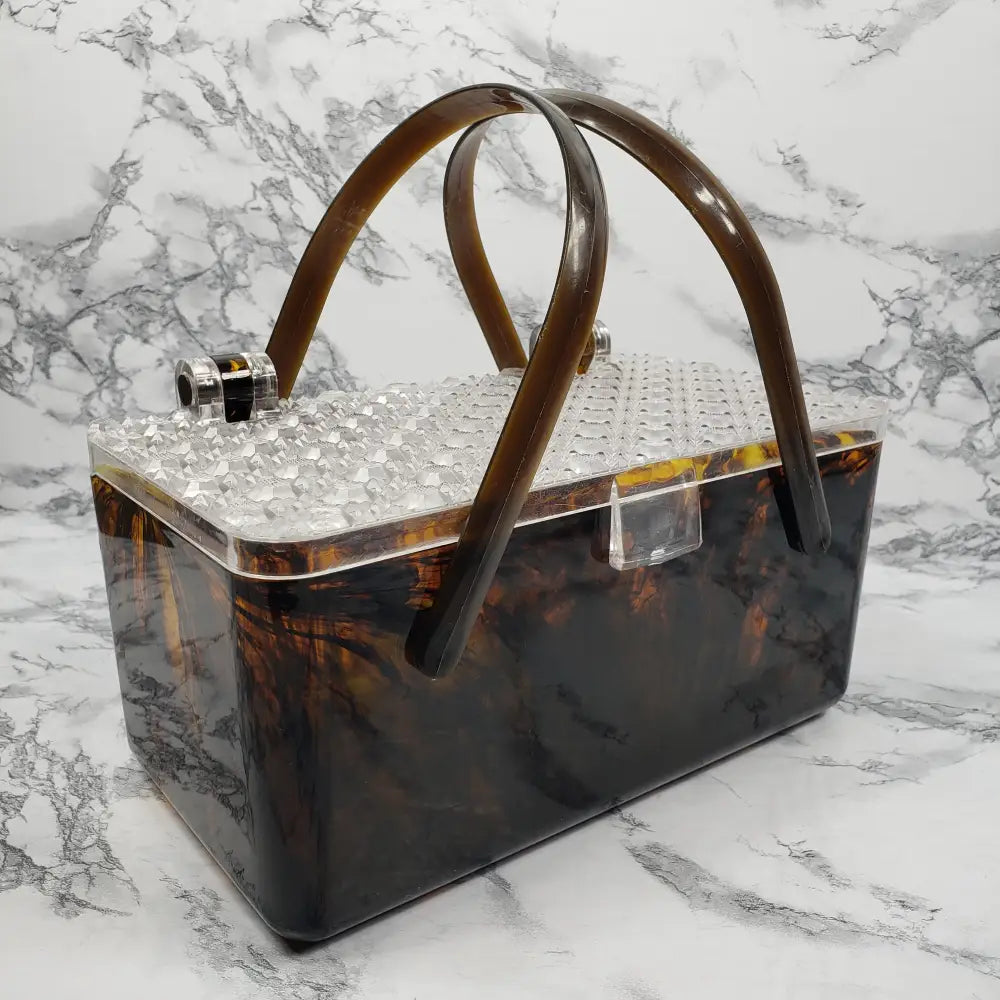 Craft Makeup Basket Style Box Vintage Decor