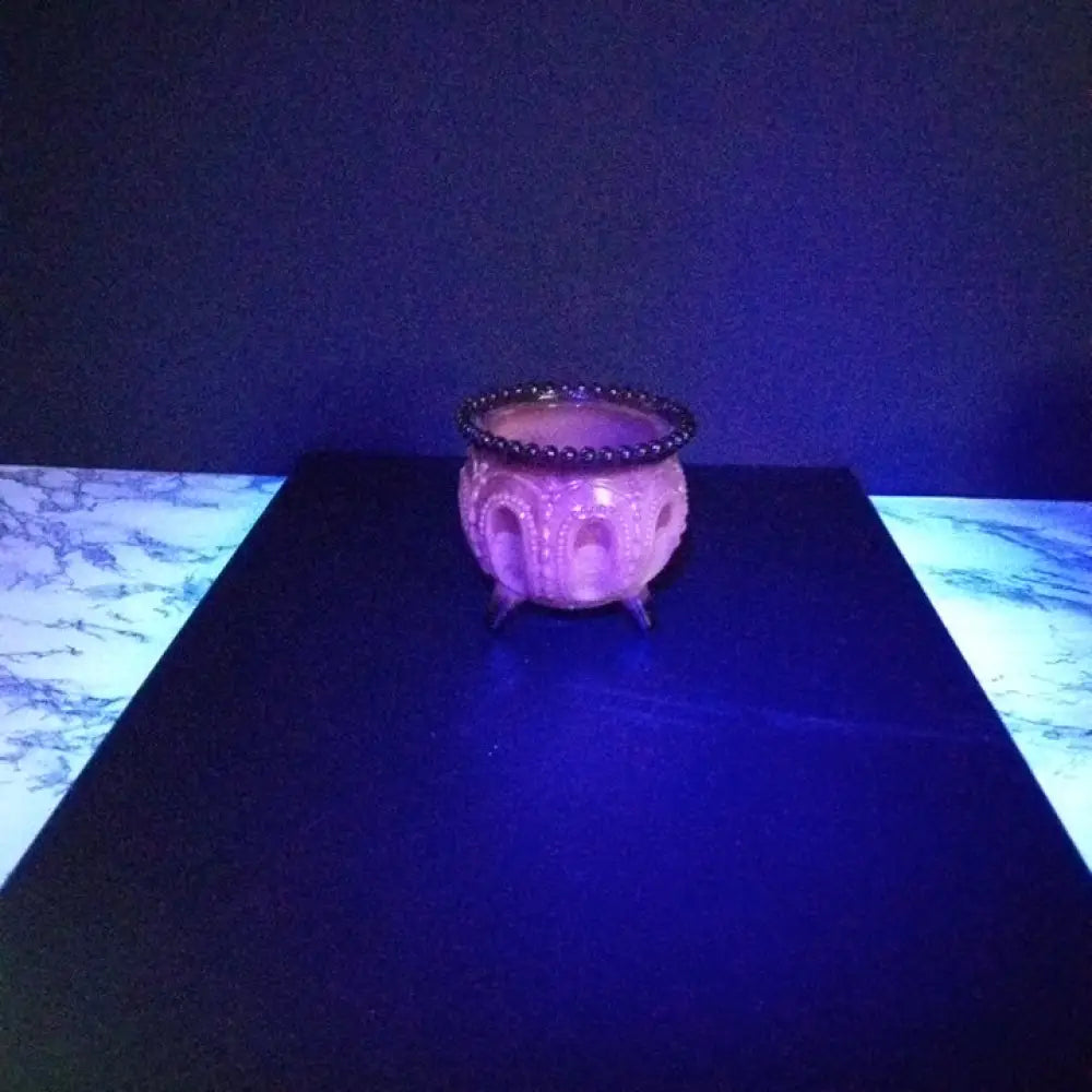 Degenhart Glass Gypsy Pot Trinket Toothpick Paperweight Vintage Decor