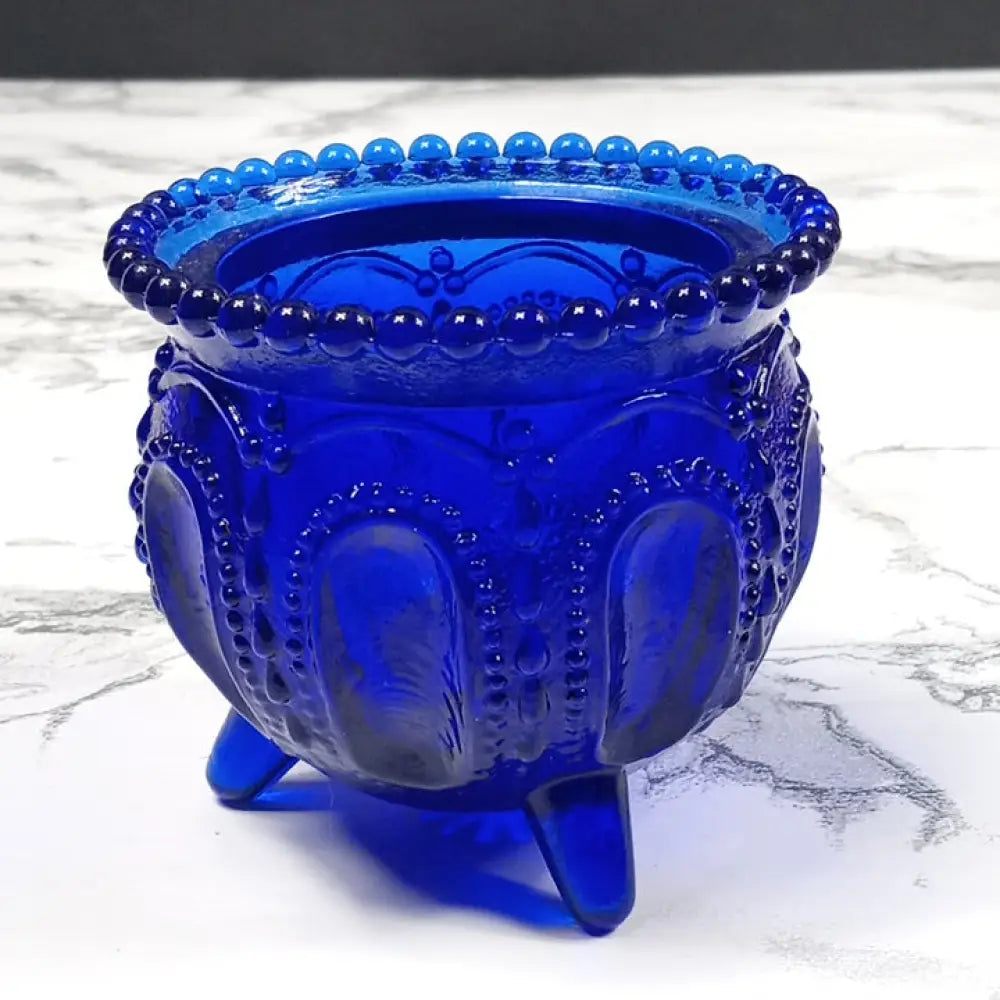 Degenhart Glass Gypsy Pot Trinket Toothpick Paperweight Vintage Decor