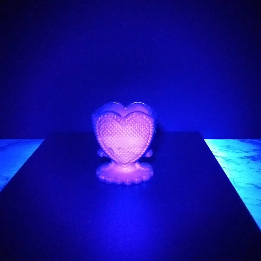 Degenhart Glass Sweetheart Trinket Paperweight Toothpick Vintage Decor