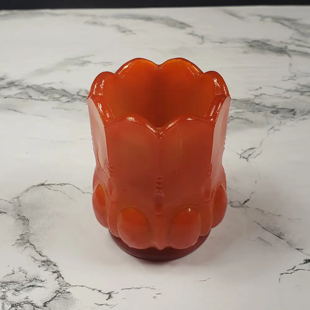 Degenhart Toothpick Holder Uv Glass Vintage Decor