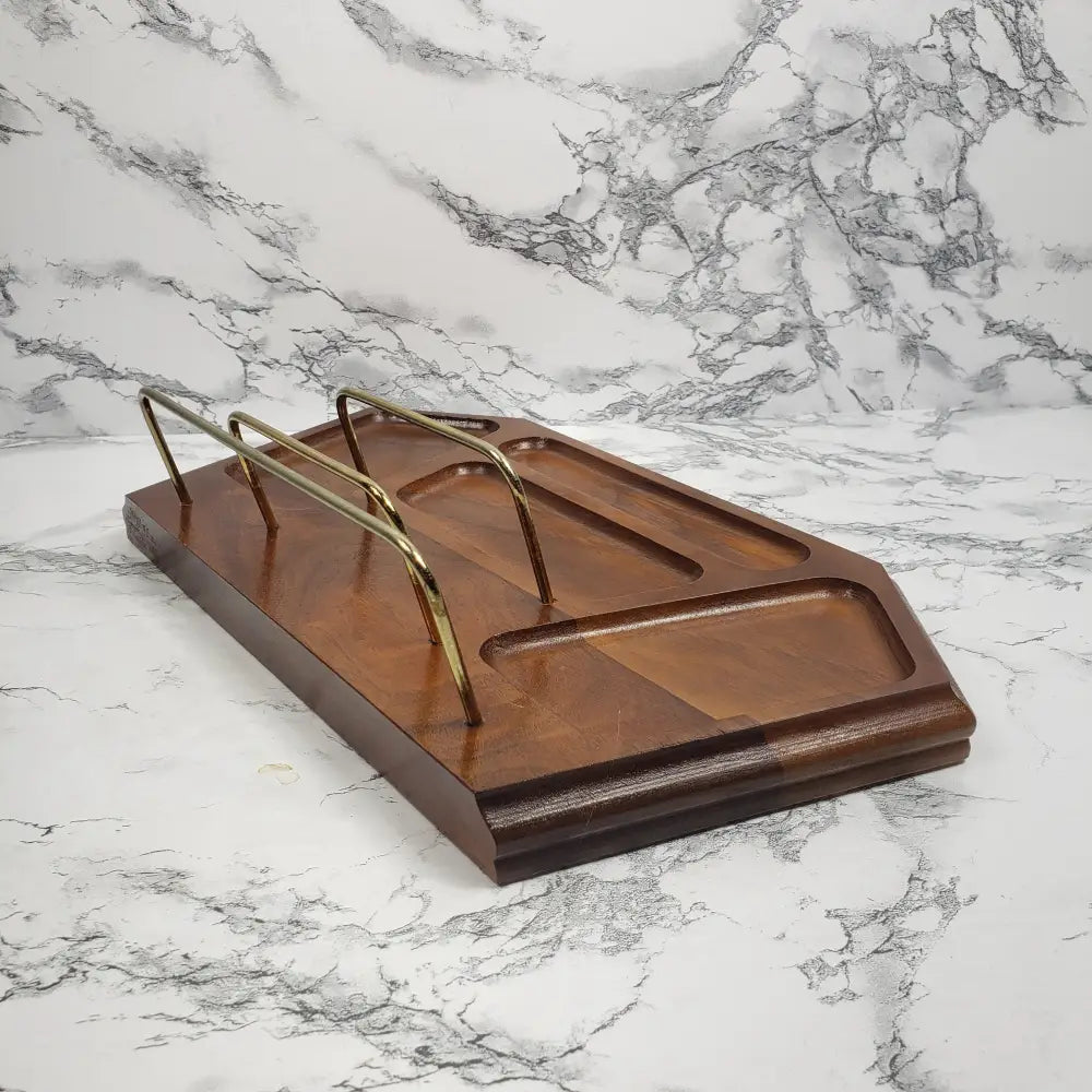 Desk Valet Solid Wood Vintage Decor