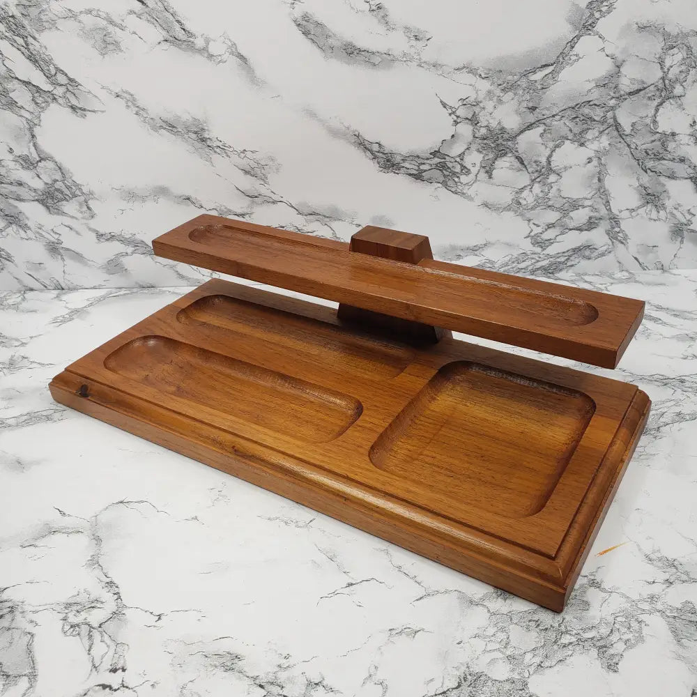 Desk Valet Solid Wood Vintage Decor