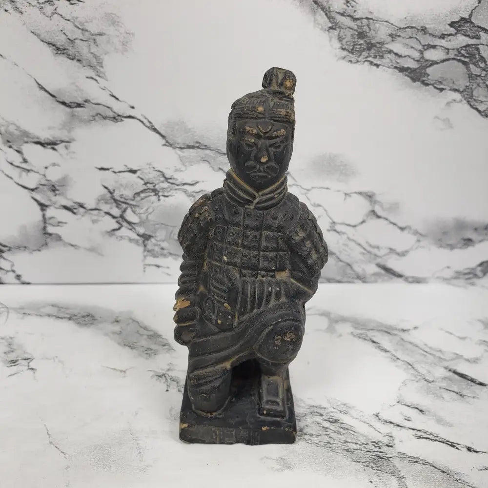 Emperor Qin Shi Huang Soldier Figurine Set Vintage Decor