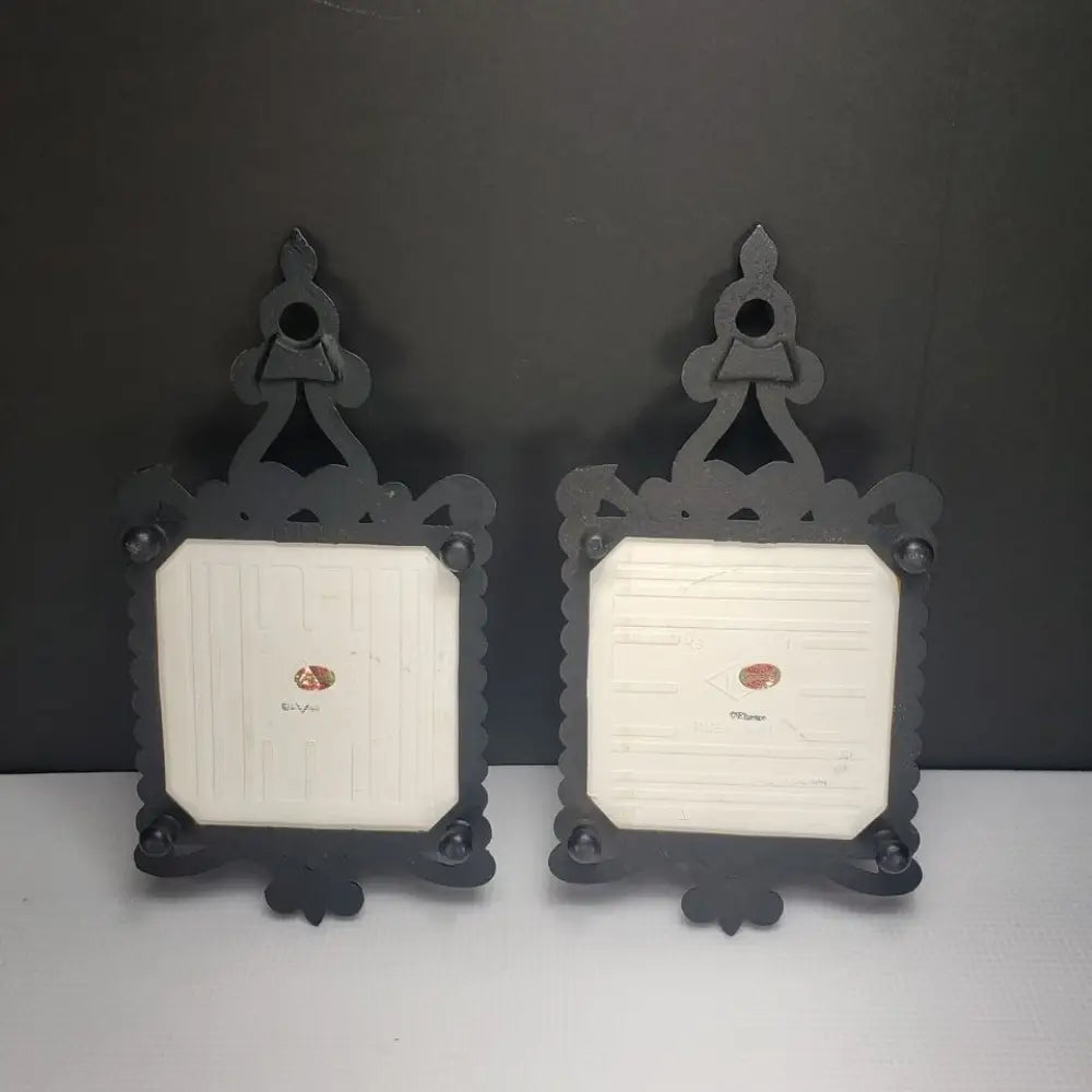 Pair Of Enesco Tile Trivets Vintage - Decor