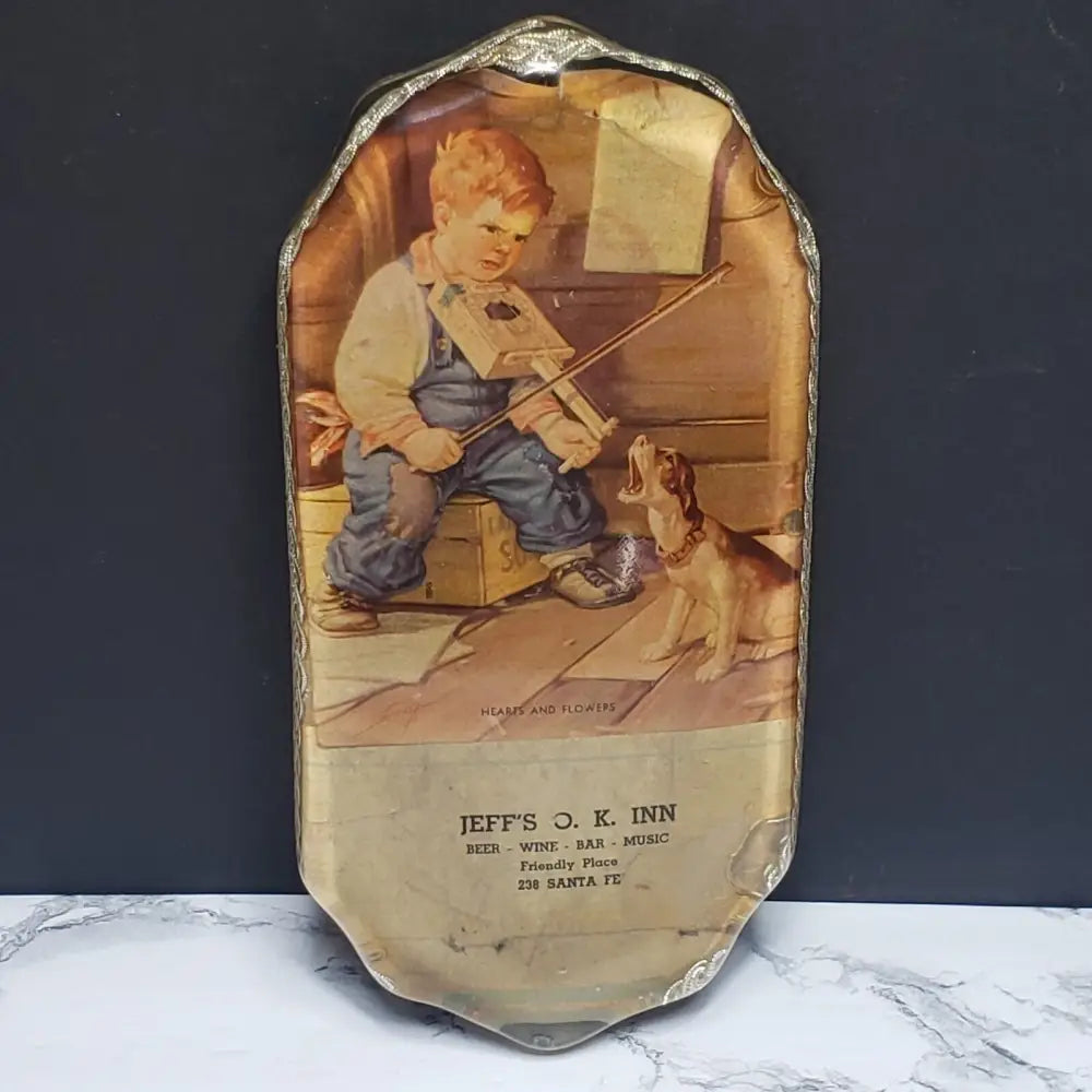 Handmade Epoxy Bar Folk Art (Vintage) Decor