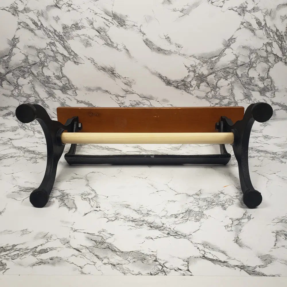 Farmhouse Paper Towel Holder Cast Iron Decor