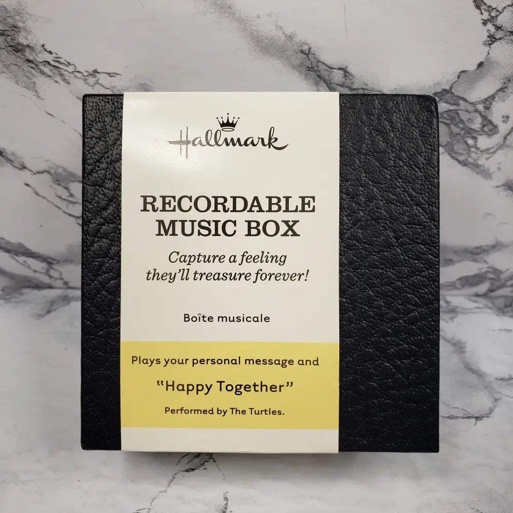 Hallmark Recordable Gift Box So Happy Together Decor