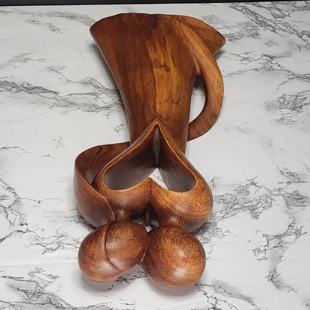 Hand Carved Novica Wooden Sculpture Decor