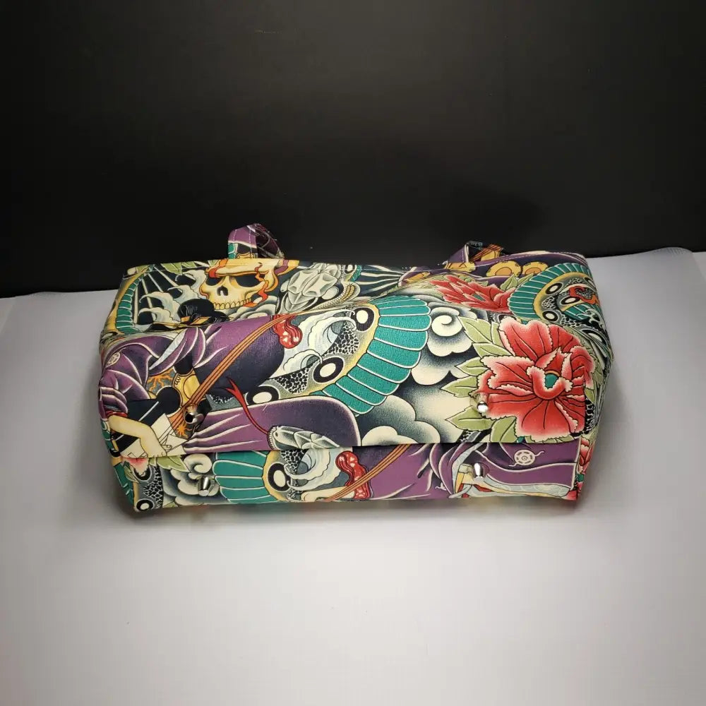 Handbag Handmade Zen Charmer Japanese Motif Handbags