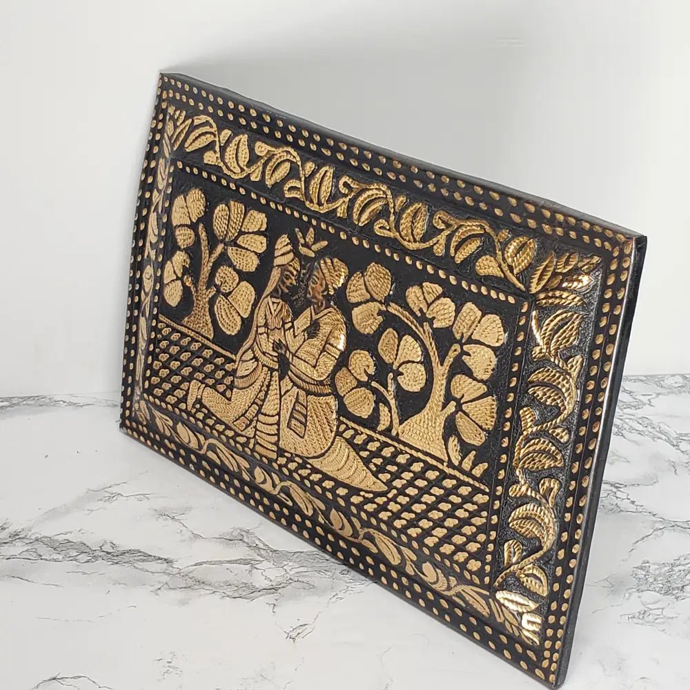 Handmade Brass Marriage Wall Decor (Vintage)
