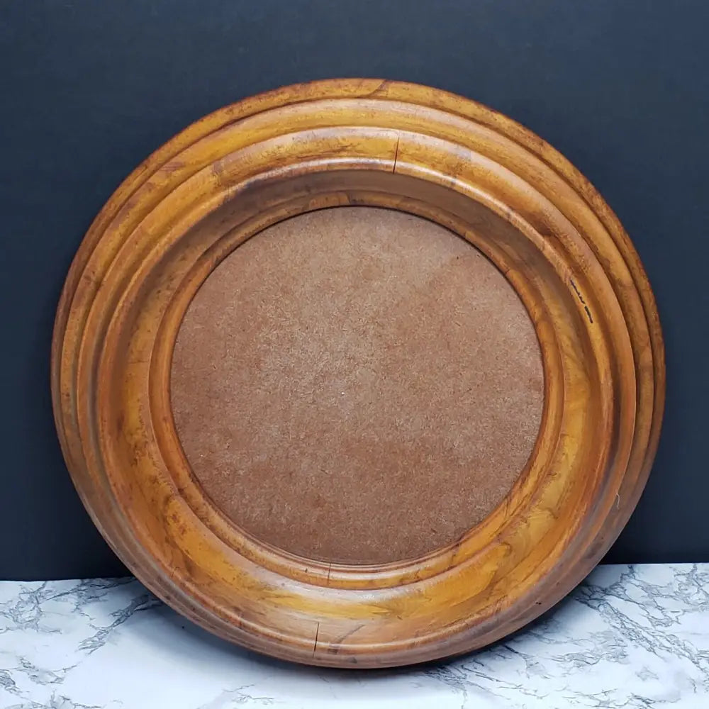 Handmade Porthole Picture Frame Solid Wood Vintage Decor