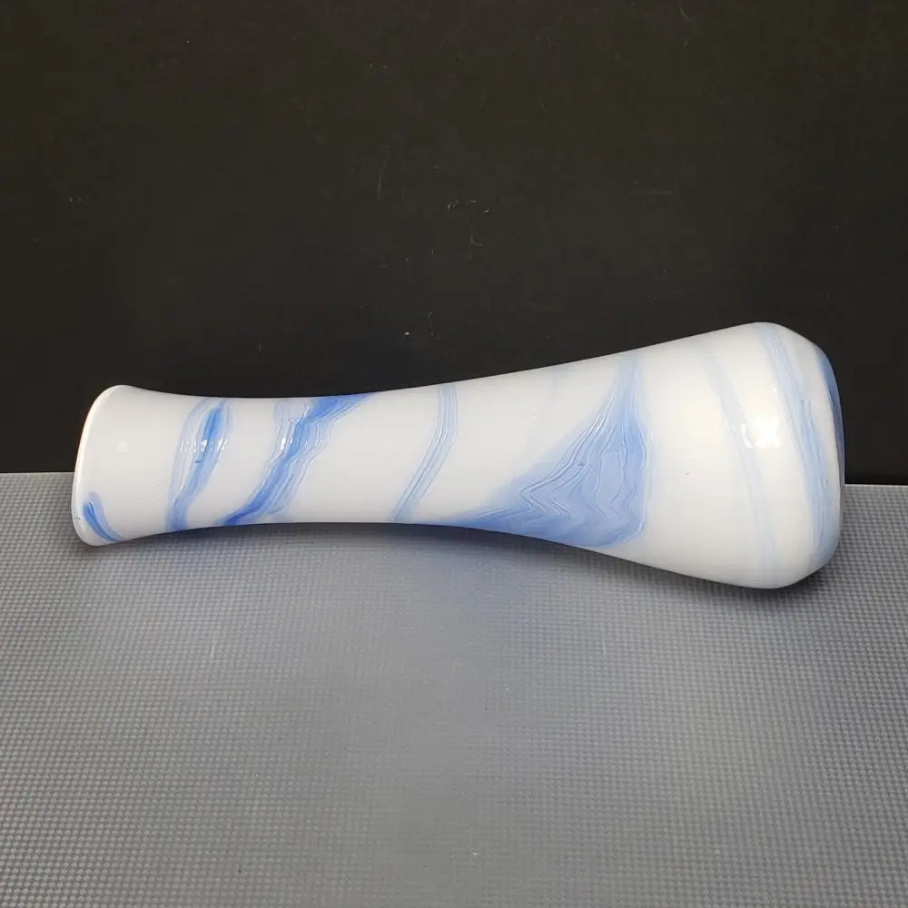 Handmade Signed Blown Cased Glass Vase - Decor