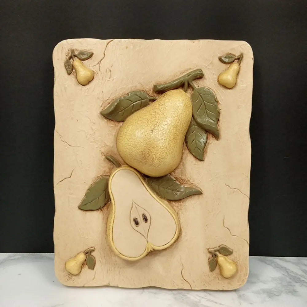 Home Interiors Apple Pear Kitchen Wall Decor ( Vintage )