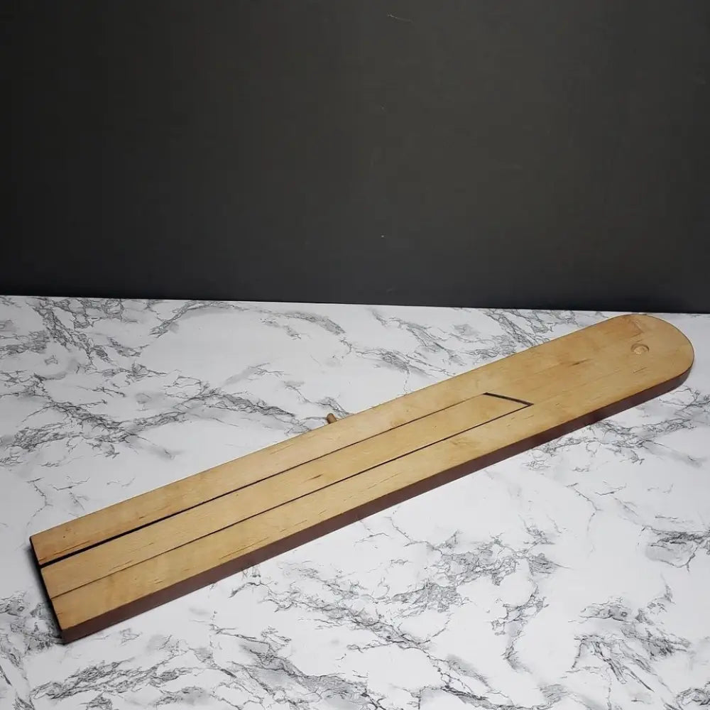 Hungarian Calendar Handmade Hand Painted Solid Wood Vintage