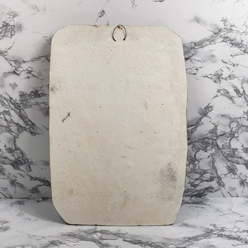 Lords Prayer Chalkware Wall Hanging Vintage Decor