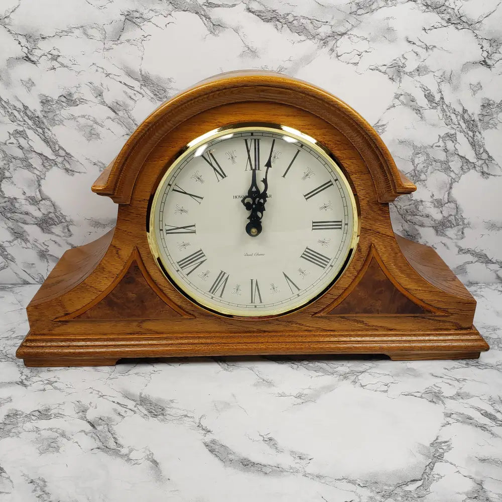 Mantle Clock Howard Miller Dual Chime Decor