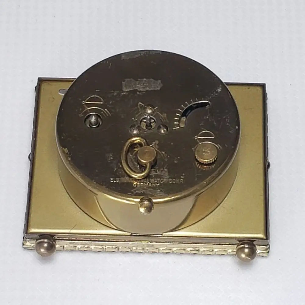 Mcm Elgin Rhinestone Alarm Clock Hollywood Regency Style Decor