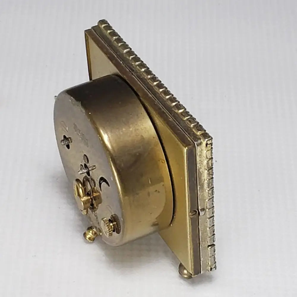 Mcm Elgin Rhinestone Alarm Clock Hollywood Regency Style Decor