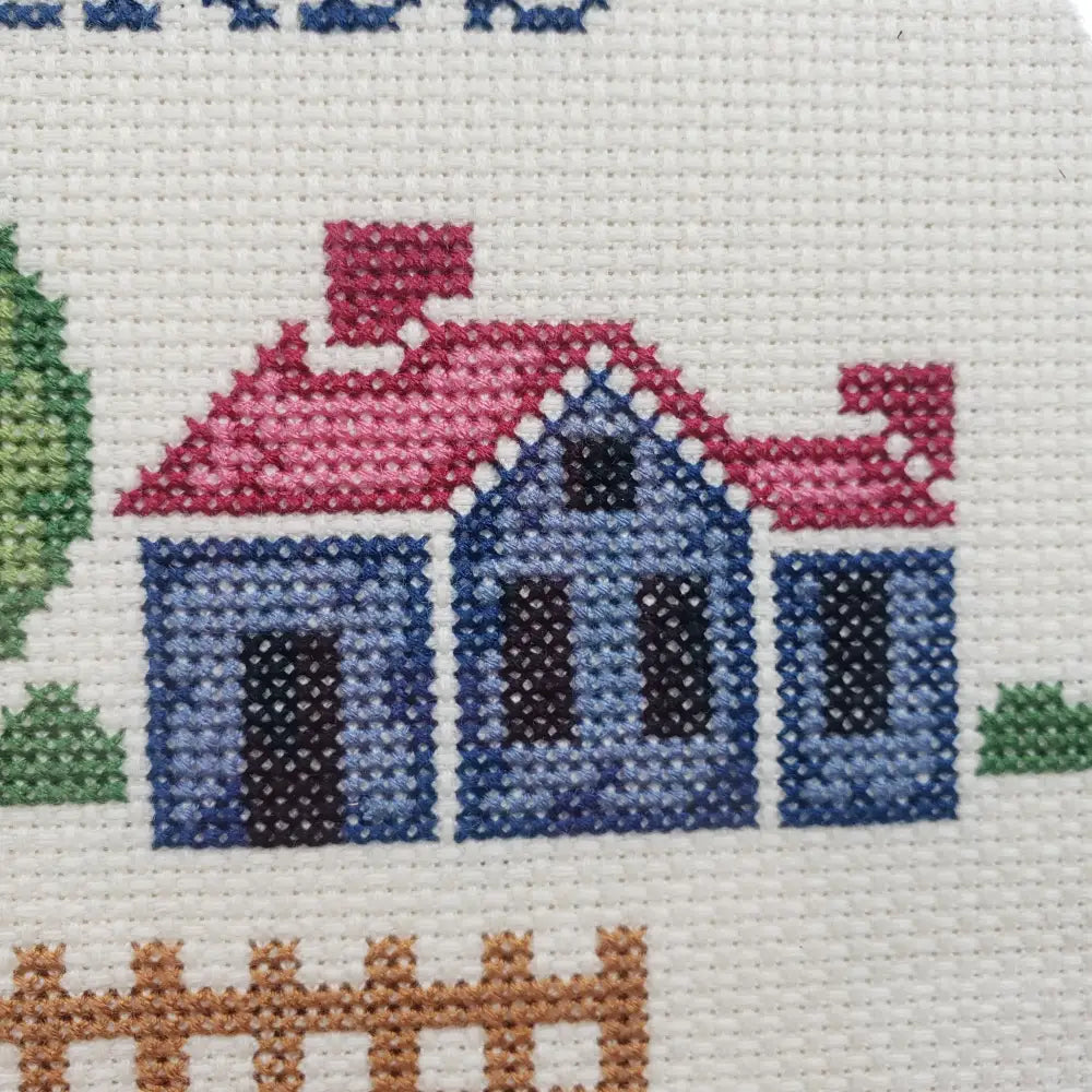 Needlepoint Welcome The James Handmade Vintage Decor