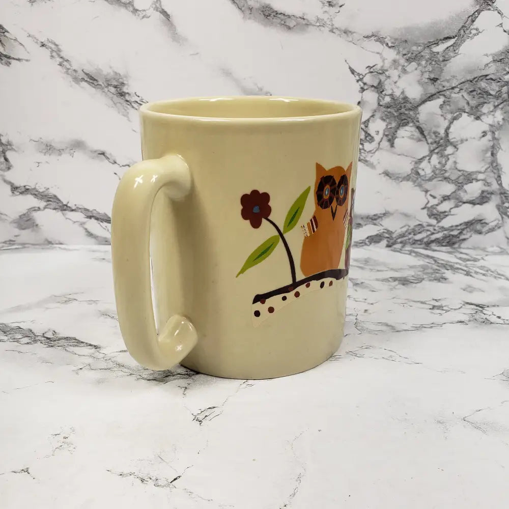 Owl Lidded Soup Cups Lids Old Pottery Company Decor