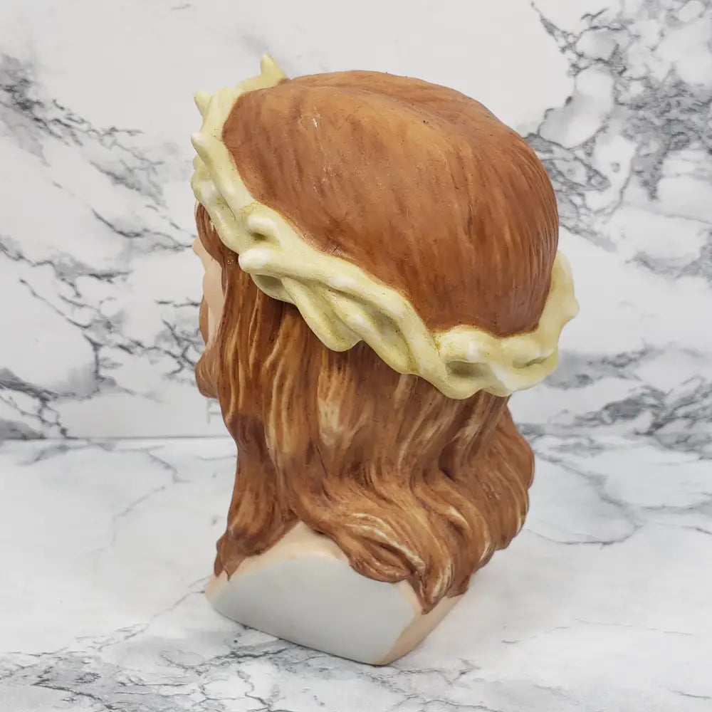 Porcelain Jesus Glass Eyes Marks And Rosenfeld Vintage Decor