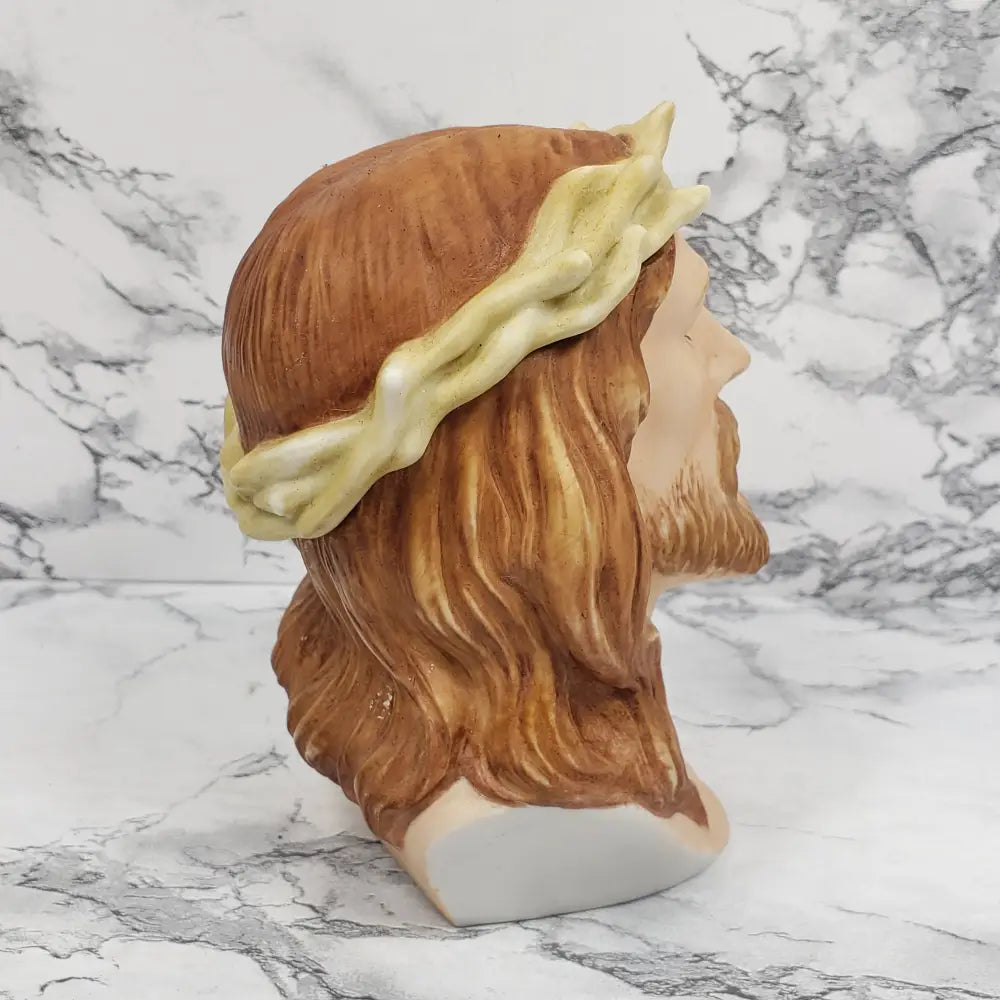 Porcelain Jesus Glass Eyes Marks And Rosenfeld Vintage Decor