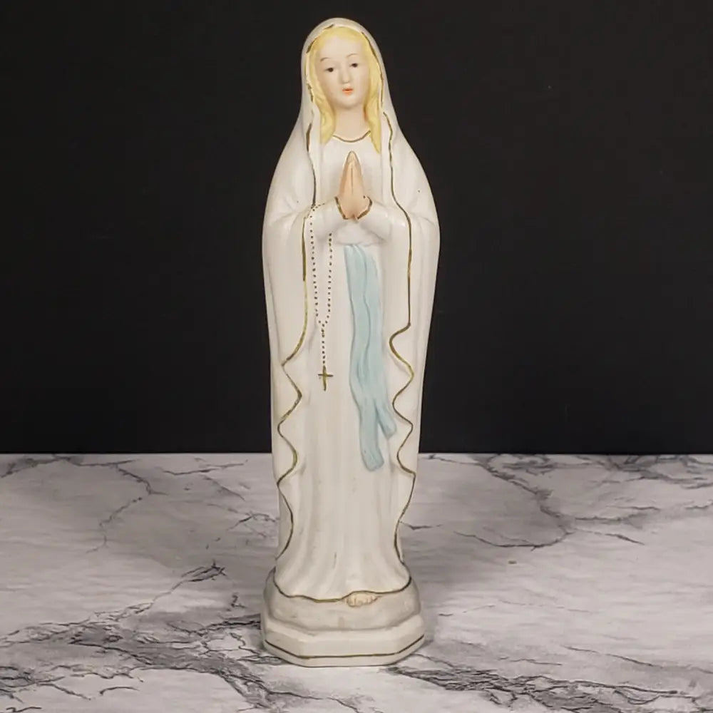 Porcelain Madonna Figurine By Roman Vintage Collectibles