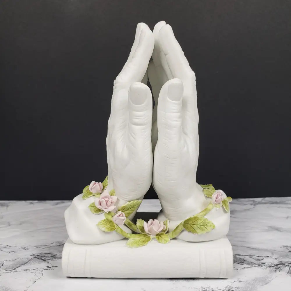 Praying Hands Porcelain Enesco Japan Vintage
