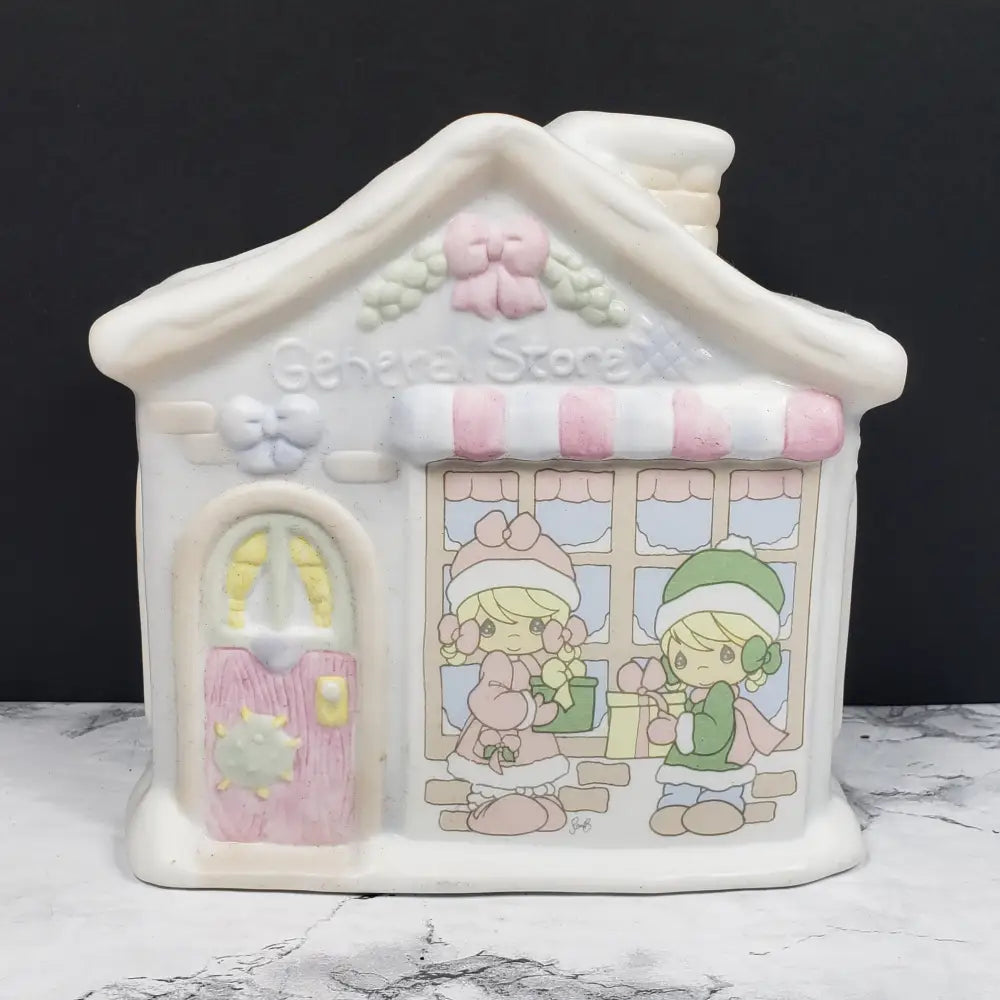 Precious Moments Musical Christmas General Store Vintage Decor