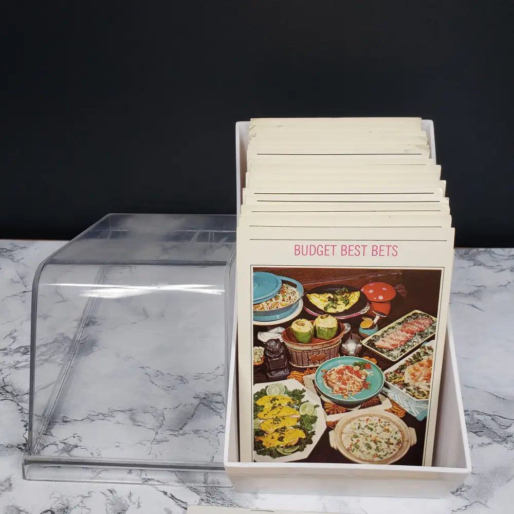 Recipe Card Set Complete Weight Watchers 360 Cards Vintage Home & Garden