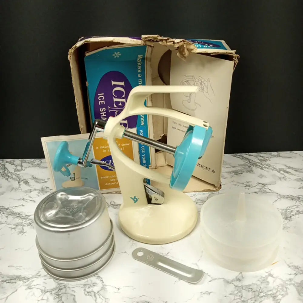 Shaved Ice Maker Complete Icepet Japan Vintage Decor