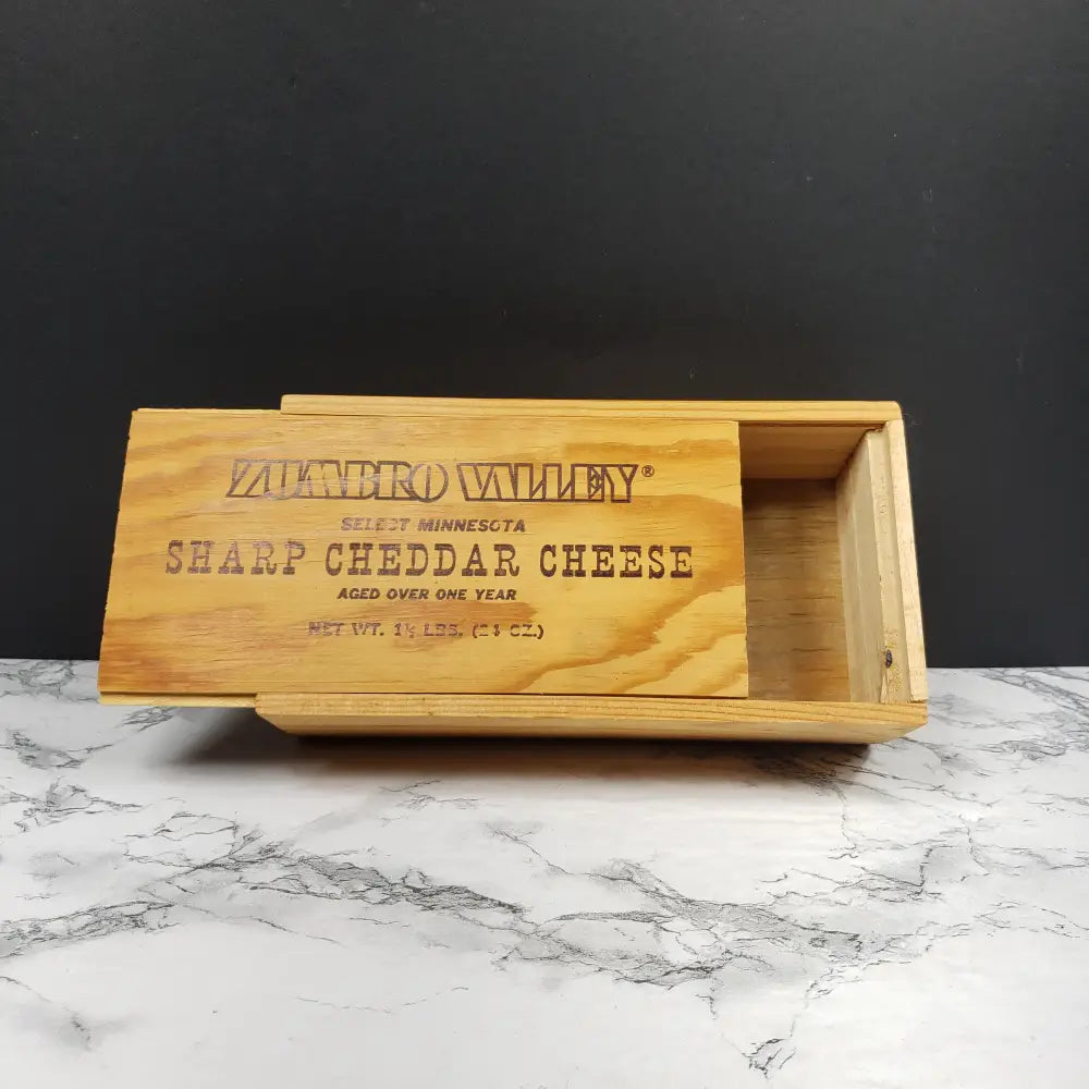 Solid Wood Cheese Boxes Vintage Decor