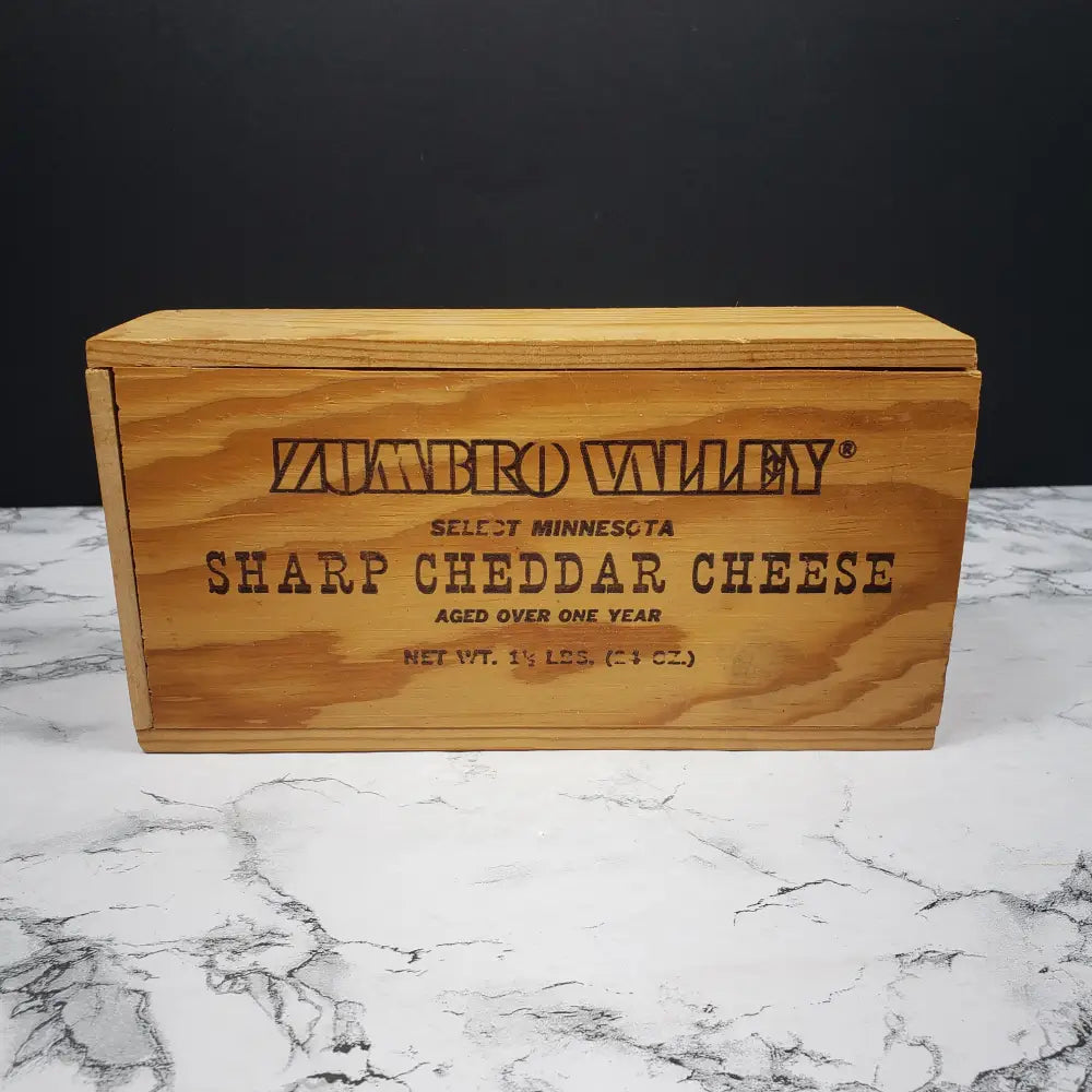 Solid Wood Cheese Boxes Vintage Decor