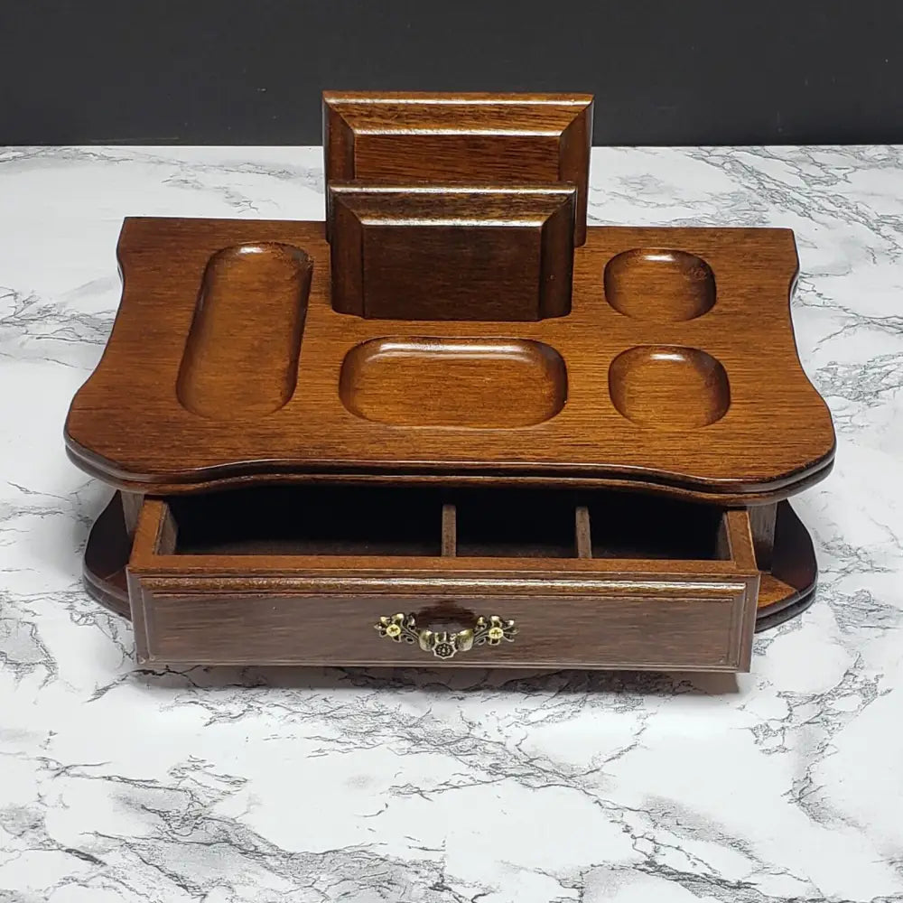 Solid Wood Dresser or Desk Valet Vintage - Decor