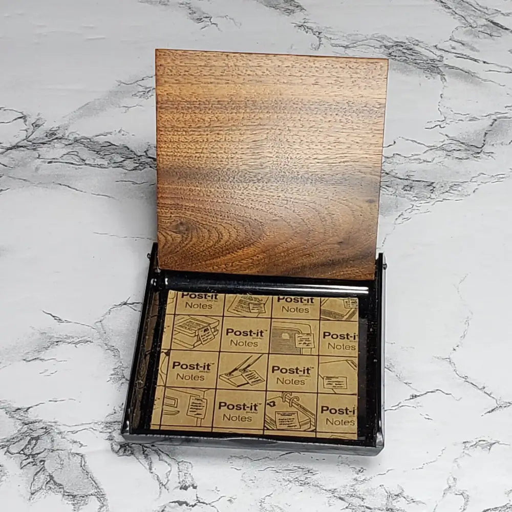 Wood South Carolina Post It Note Holder Vintage Decor