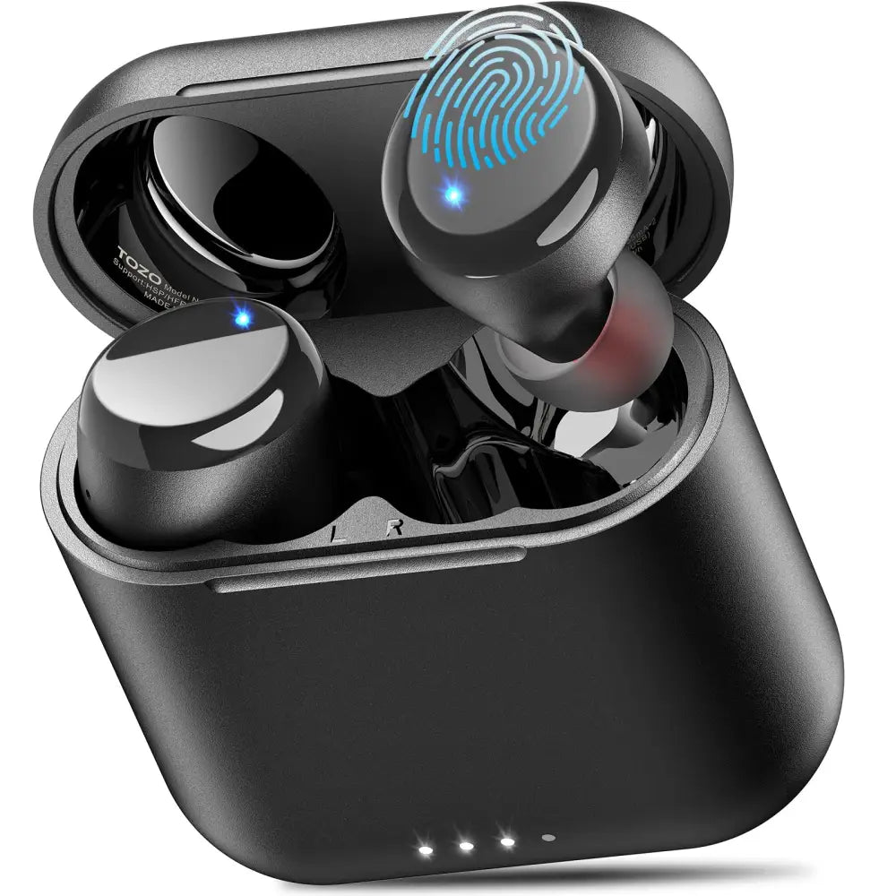 Tozo T6 Wireless Earbuds Bluetooth 5.3 Headphones Ergonomic Design In-Ear Headset 50Hrs Playtime