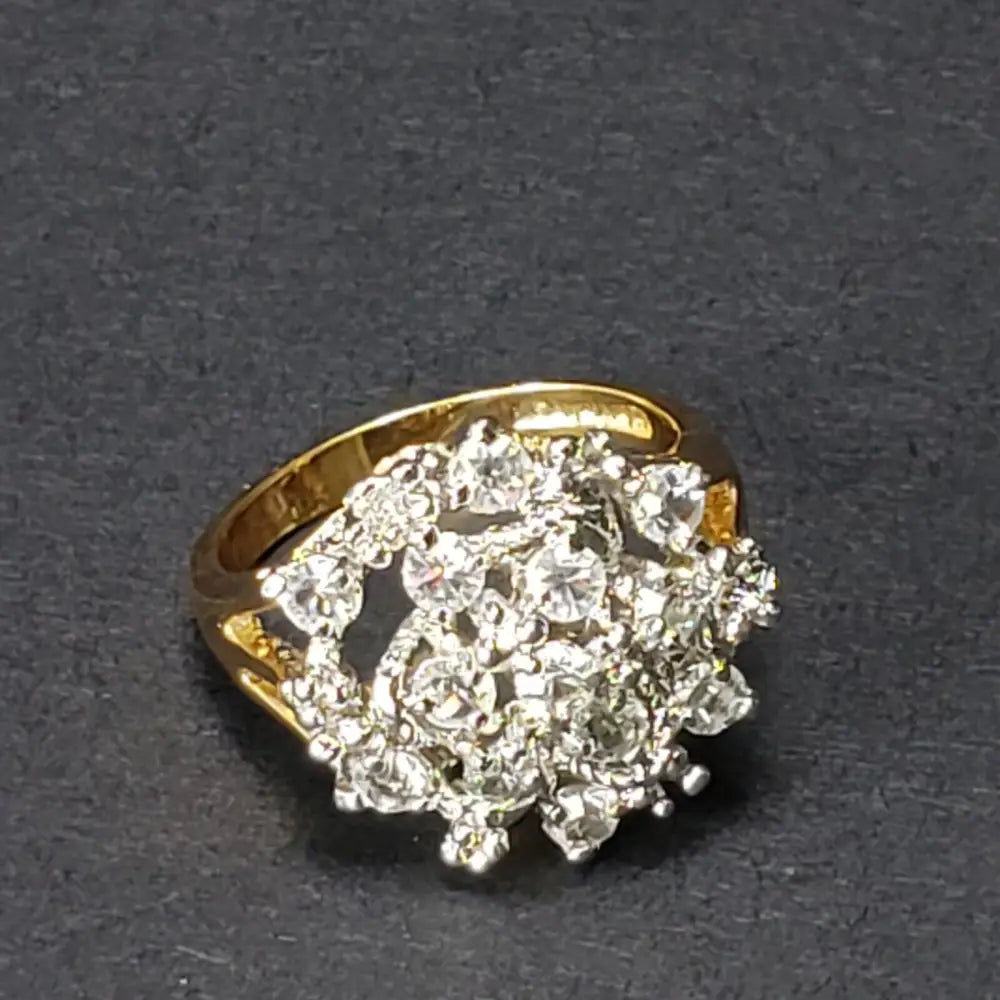 Vintage Ladies Cocktail Ring Size 8 - Rings