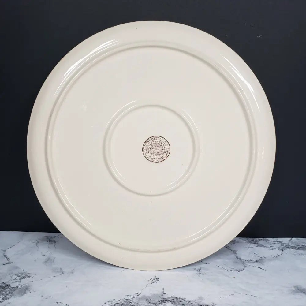 1940S Universal Cambridge Ovenware Serving Plate Vintage Collectibles