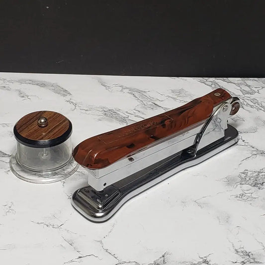 Aceliner 502 Stapler With Stamp Holder (Vintage) Decor
